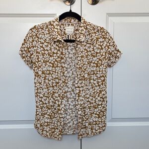 Boys Denim & Flower Ricky Singh Hawaiian Floral Button Up Shirt